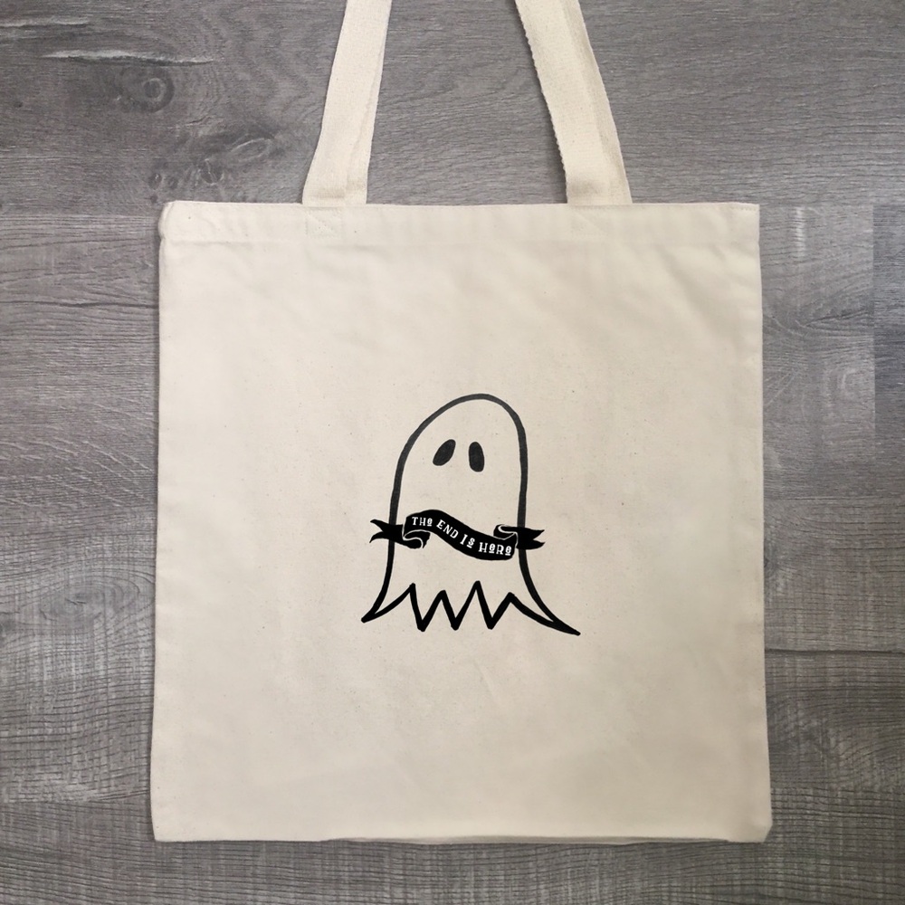 Phoebe Bridgers Punisher canvas tote bag
